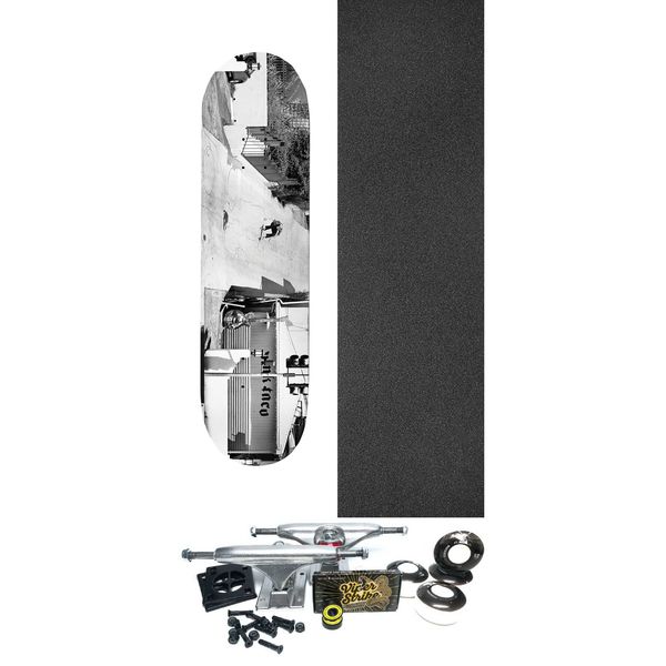 Deathwish Skateboards Taylor Kirby Uncrossed Skateboard Deck - 8.47" x 31.875" - Complete Skateboard Bundle